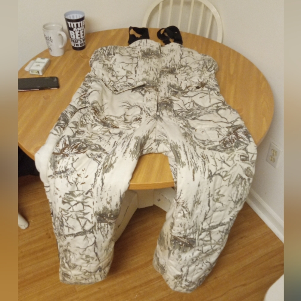 Vintage 90s Walls Reversible Realtree Camouflage Insulated Overalls Bibs